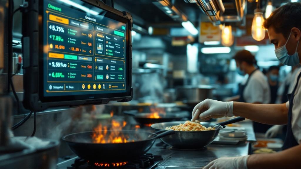 Live Kitchen Display System for Hawker Stalls in Singapore